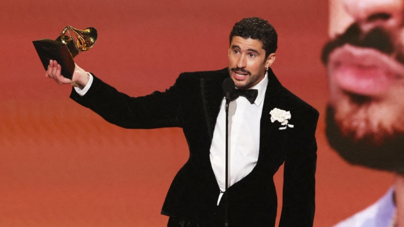 Bad Bunny hace historia al ganar el Grammy del Álbum del Año