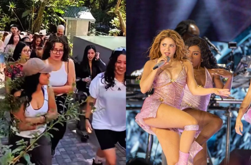  Staff de Shakira visitó el Parque Nacional El Boquerón durante su estadía en El Salvador