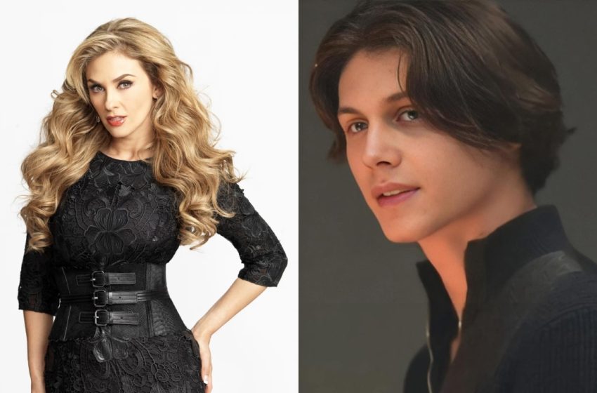  Así reaccionó Aracely Arámbula a la filtración de la imagen de su hijo en los medios de comunicación