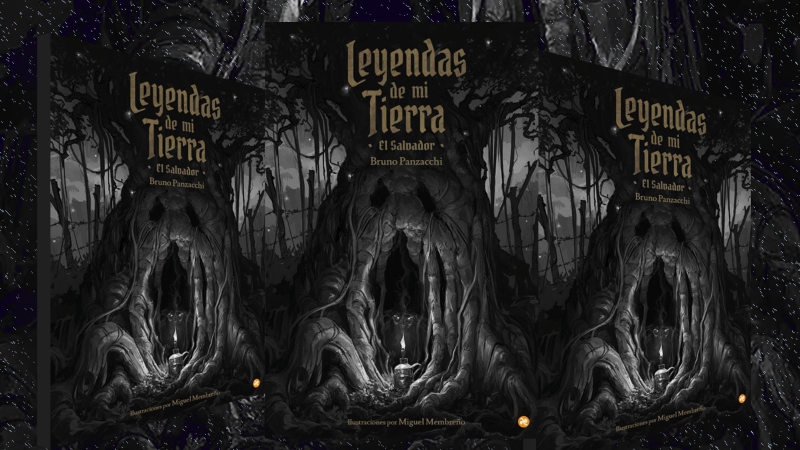 El escritor Bruno Panzacchi presentará hoy su libro " Leyendas de mi tierra: El Salvador"