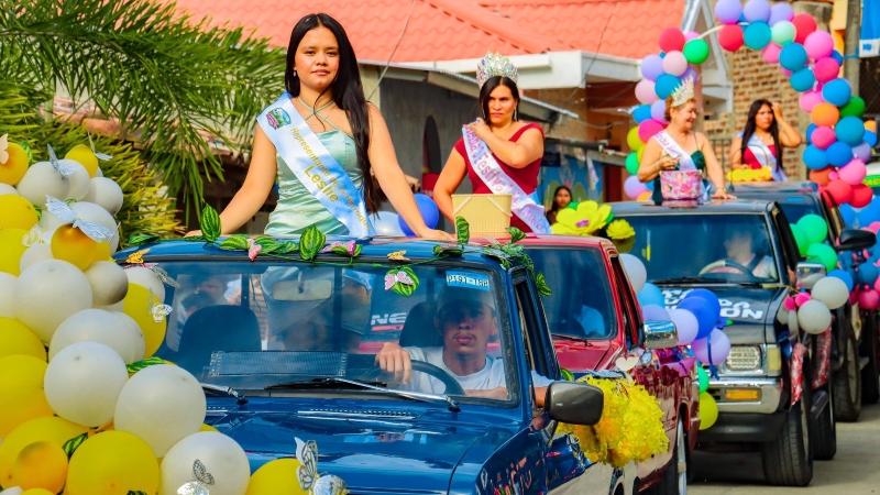 San José Las Flores inició sus festejos patronales con alegría y color