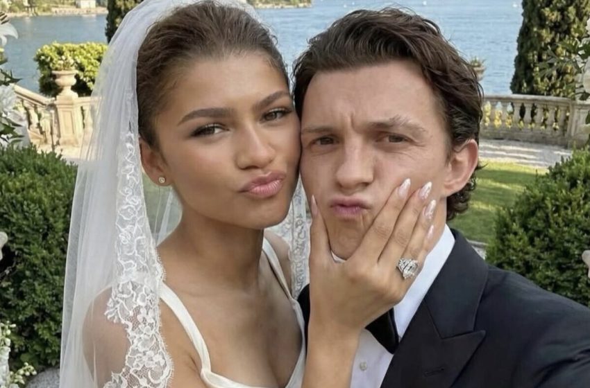 Zendaya asegura que fotos que se viralizaron en redes de su boda son falsas