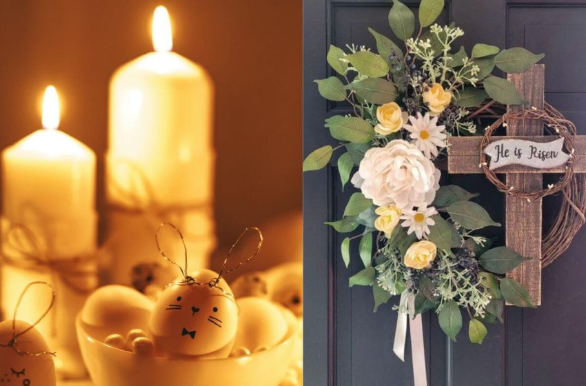  Ideas sencillas para decorar tu hogar en Semana Santa y Pascua
