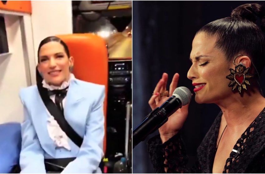  La cantante Natalia Jiménez desata críticas por usar ambulancia para llegar a fiesta de Carlos Rivera