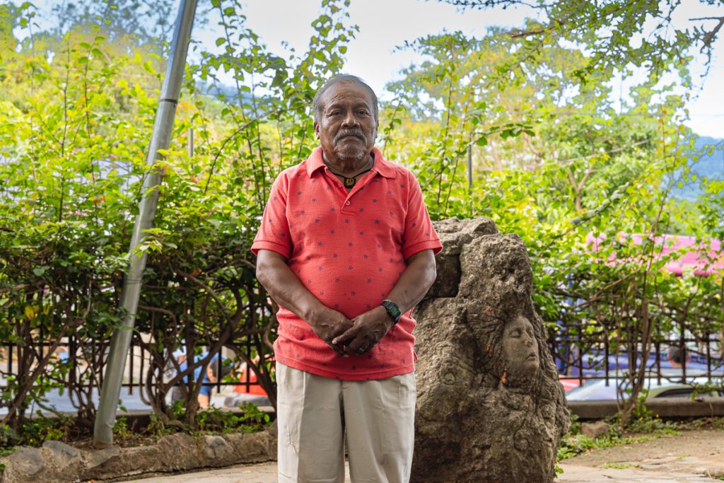 el teta Francisco Martínez Pascual, máxima autoridad de las cofradías