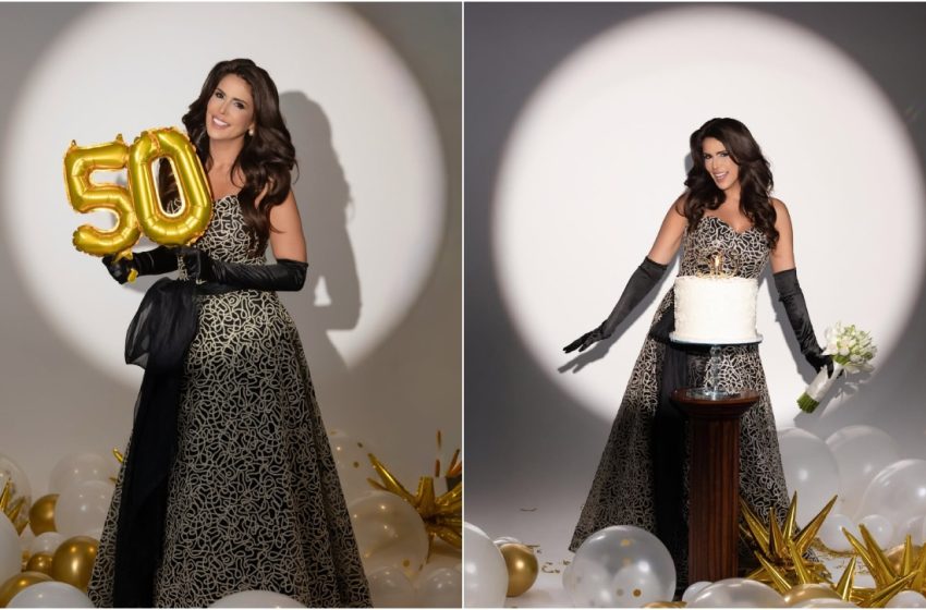  Milena Mayorga celebra sus 50 años con hermosa sesión de fotos