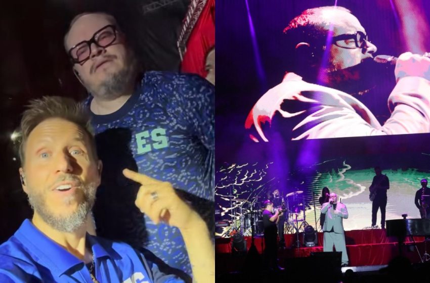  Sin Bandera se vistió con la camiseta de El Salvador y ofreció un concierto inolvidable