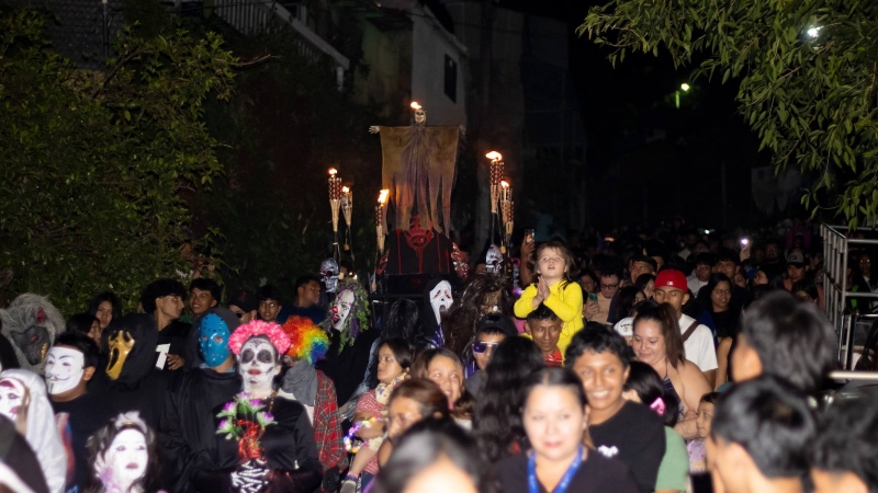 San Marco realizó el tradicional recorrido de "La Carreta Chillona"