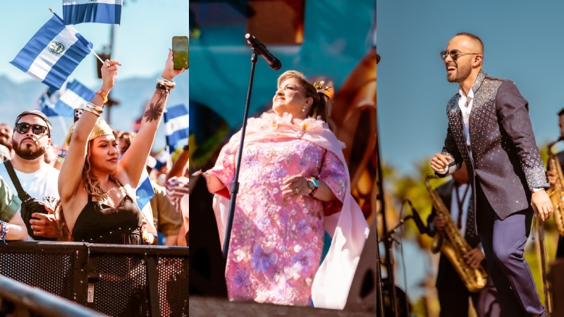 Los Hermanos Flores están listos para brillar en su último show en Coachella este sábado 18 de abril de 2026. Miles de personas bailarán al ritmo de sus cumbias salvadoreñas en el desierto californiano. El 11 de abril de 2026 quedará marcado en la historia de la música de El Salvador como el día en que una agrupación salvadoreña brilló por primera vez en uno de los festivales de música más importantes del mundo. Con el sabor cumbiandero que la caracteriza y con la bandera del país en lo alto, la Orquesta Internacional de los Hermanos Flores debutó en el Festival de Música y Artes de Coachella, que se lleva a cabo anualmente en el Empire Polo Club en Indio, California, Estados Unidos. “De las fiestas patronales a Coachella. Del Pulgarcito de América a los escenarios más grandes del mundo”, escribieron los Hermanos Flores en un post en sus redes sociales al arribar al país norteamericano previo a su primera presentación. Miles de personas bailaron al ritmo de cumbias como “Linda muchachita”, “Yo viviré” y “Estás bien buena”, las cuales forman parte del extenso repertorio de la agrupación. Por más de 50 minutos, la orquesta salvadoreña puso el ritmo y la alegría en el Outdoor Theatre, el segundo escenario más grande de Coachella, cuyo público ondeó con fuerza la bandera de El Salvador y las de otros países latinos para mostrar su apoyo al talento cuscatleco. “Gracias hermanos latinos, especialmente a los salvadoreños ¡Hemos hecho historia!”, plasmaron los Hermanos Flores en una publicación en sus redes sociales después del tremendo show que dieron en su debut en Coachella. Además de llevar el ritmo salvadoreño a tierras norteamericanas, la agrupación también puso su sello distintivo durante el espectáculo, ya que vendió camisas, gorras y pin magnéticos con su nombre y elementos que identifican las costumbres y tradiciones del “Pulgarcito de América”. La primera presentación de los Hermanos Flores dejó fascinados a todos los que llegaron a disfrutar de su género tropical. Y este sábado 18 de abril, la agrupación se prepara para dar su último show, el cual promete ser inolvidable. Una vez más, el grupo salvadoreño volverá a pisar el escenario del Outdoor Theatre, donde también otros artistas de talla mundial como David Byrne, Blondshell y SOMBR cantarán en diversos horarios durante toda la jornada. Por su parte, tanto los miembros de la orquesta de los Hermanos Flores como los bailarines arrasarán con atuendos coloridos que los harán resaltar sobre el gran escenario. Mientras que Nory, la vocalista estrella del grupo, usará otra pieza exclusiva que ha sido diseñada por el salvadoreño Rossemberg Rivas, con el apoyo de estudiantes de la Licenciatura en Diseño Artesanal de la Universidad José Matías Delgado. En el debut en Coachella, Nory lució un hermoso vestido con tonos rosados y adornado con más de 400 flores inspirado en el maquilishuat, el árbol nacional de El Salvador. Mientras que este 18 de abril, ella vestirá una pieza inspirada en el torogoz, el ave nacional. El delicado vestido está confeccionado con telas en tonos verdes, aquas y efectos tornasol. Además, incorpora mangas aladas que aportan movimiento y dramatismo como las alas del torogoz. Las expectativas para este último show en Coachella son grandes tanto para los que volverán a vivirlo en vivo como a través de plataformas digitales. Su espectáculo está programado para llevarse a cabo de 3:55 p.m. a 4:45 p.m. La agrupación salvadoreña tendrá 50 minutos para cautivar al público presente con temas como “La bala”, “La secretaria”, “La enfermera”, “La guanaquita”, “Salvadoreñas”, “Linda muchachita”, “El comején”, “El ausente”, “La medallita”, “Mango maduro”, “Somos latinos”, “Sin visa ni pasaporte”, “La cumbia es una hembra”, “El momento”, “Yo viviré” y “Arriba El Salvador”. Quienes no pudieron viajar este sábado 18 de abril hasta el Empire Polo Club en Indio para ver a los Hermanos Flores cantar en vivo, podrán ver su concierto a través del canal oficial de YouTube de Coachella a partir de las 4:55 p.m. LA SETLIST Yo viviré Linda muchachita El momento Estás bien buena La cumbia es una hembra La guanaquita Sin visa ni pasaporte Secretaria Enfermera La medallita Mango maduro Salvadoreñas Somos latinos Ay Chave El ausente Cumbia de paz Mi país La bala El comején