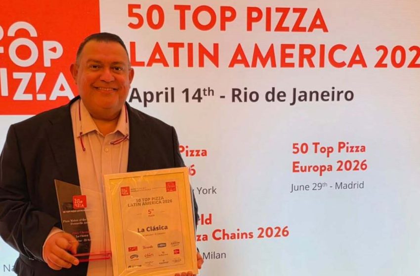  Salvadoreño triunfa como “Pizzero del Año 2026” y su pizzería alcanza Top 5 en Latinoamérica