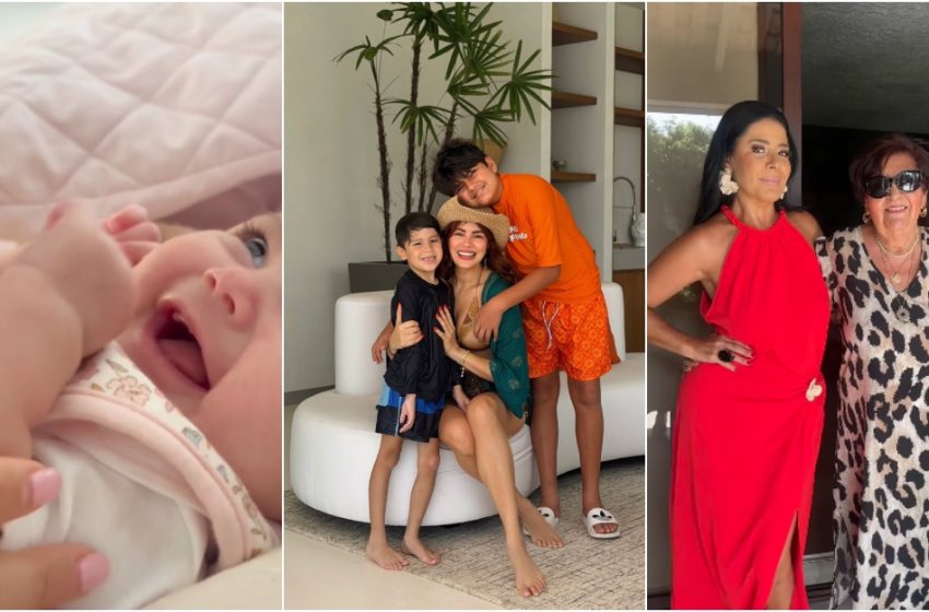  Así celebraron el día de las madres estas famosas salvadoreñas