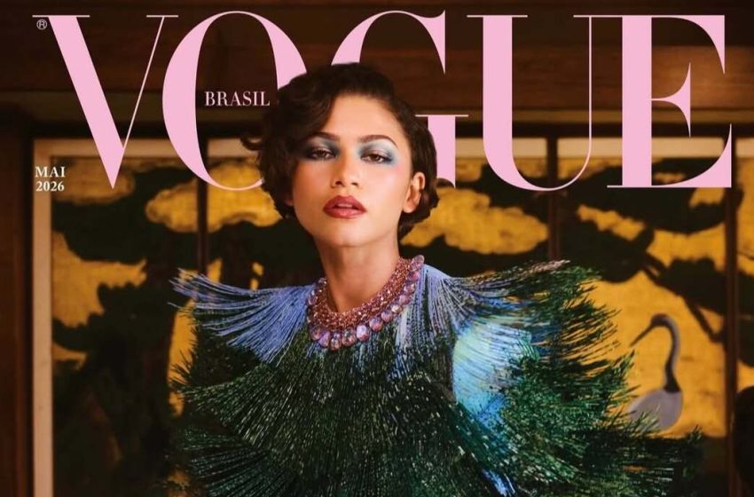  Zendaya deslumbra en revista Vogue de Brasil