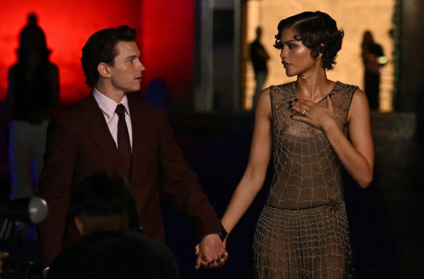  Tom Holland y Zendaya roban miradas en la alfombra roja de Spider-Man: Brand New Day