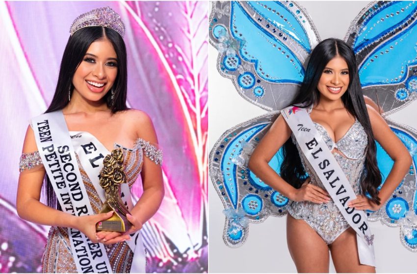  El Salvador conquista el titulo de segunda finalista en Miss Teen Petite International