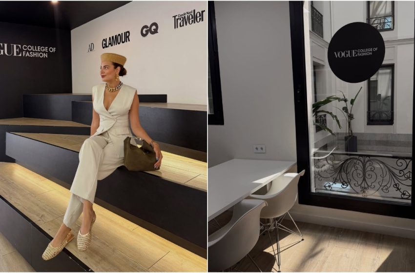  Ale Costa suma un importante título tras especializarse en marketing y moda en Vogue