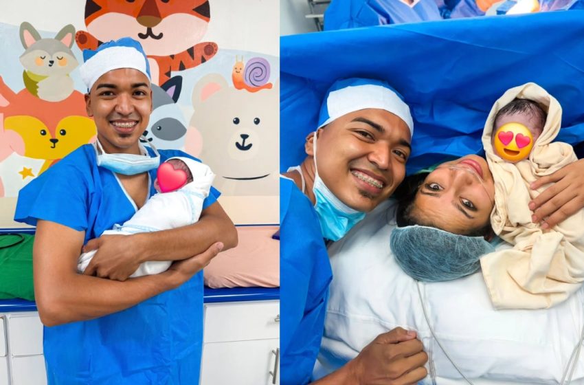  Nace el bebé de Alfredo Larín y Yudith Vargas: así celebraron su llegada