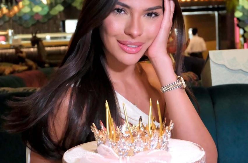  ¿Sheynnis Palacios celebró su cumpleaños estrenando galán?