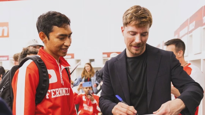 Fernanfloo comparte encuentro con MrBeast y genera entusiasmo en redes