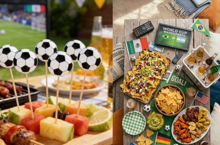  Snacks perfectos para reuniones futboleras