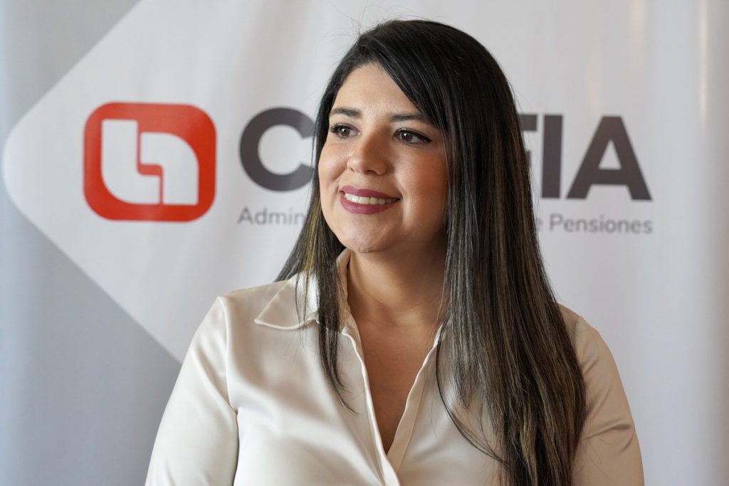 Yesenia Flores, Gerente de Mercadeo de AFP CONFIA / Foto Xpot Leyla Miranda.