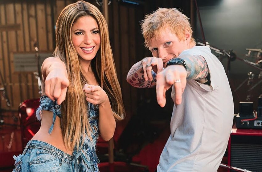  Shakira sorprende con colaboración de «Underneath your Clothes» con Ed Sheeran
