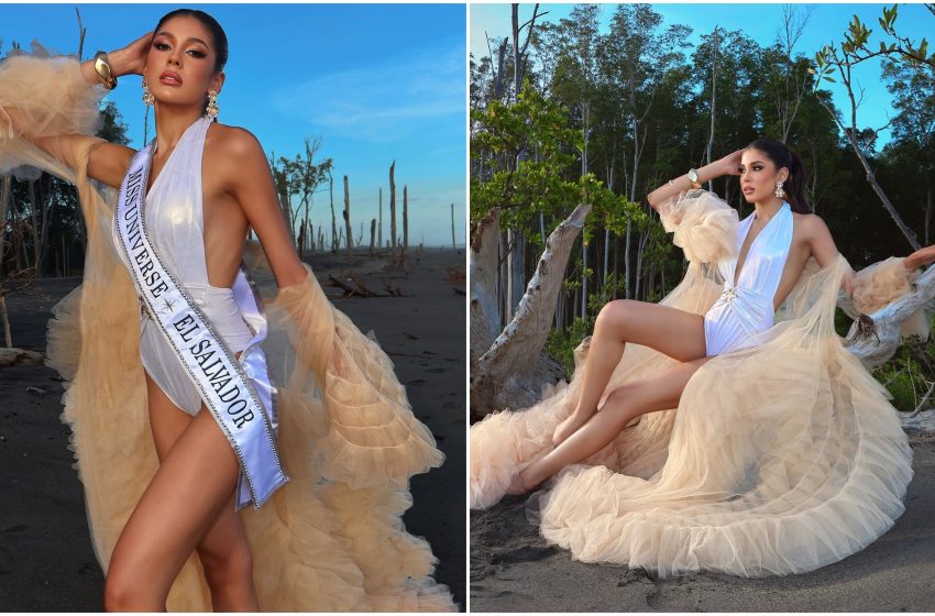  La primera sesión fotográfica de la nueva Miss Universe El Salvador 2026