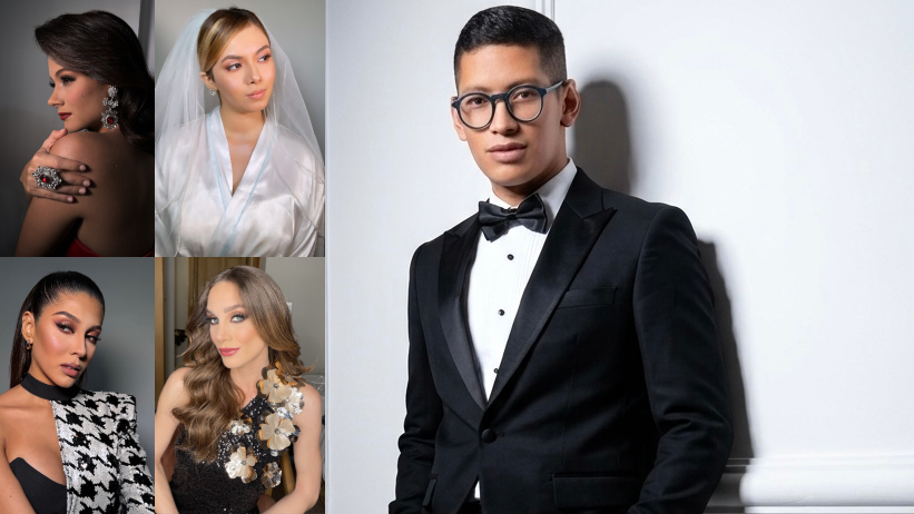 Frank Gaitán, el maquillista detrás de la belleza de las reinas salvadoreñas