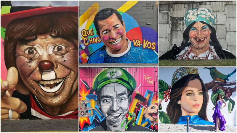 Emprende el recorrido por los murales que homenajean a las figuras emblemáticas de El Salvador
