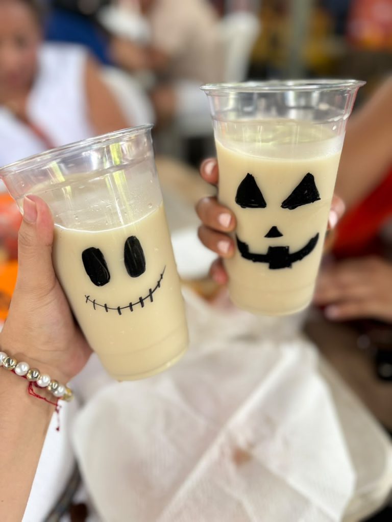 Horchata de semillas de girasol/ foto Sabrina Escobar 