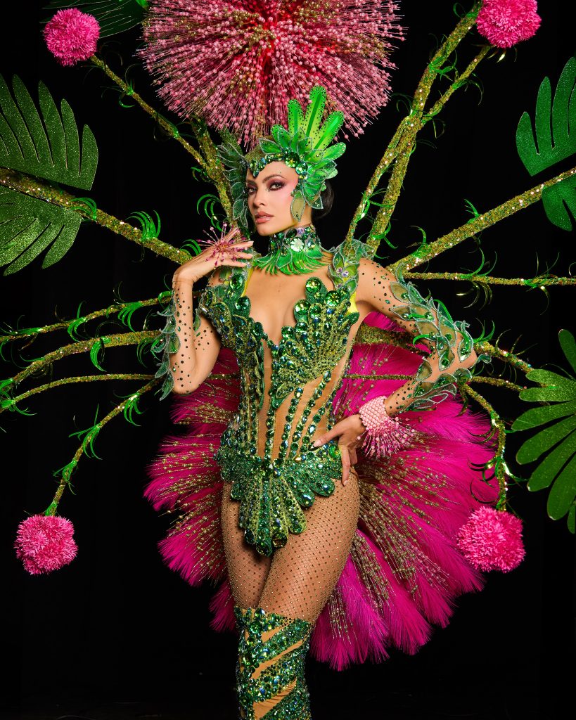 La anfitriona de Miss Universo 2026, Miss Puerto Rico, revela su traje nacional para la competencia